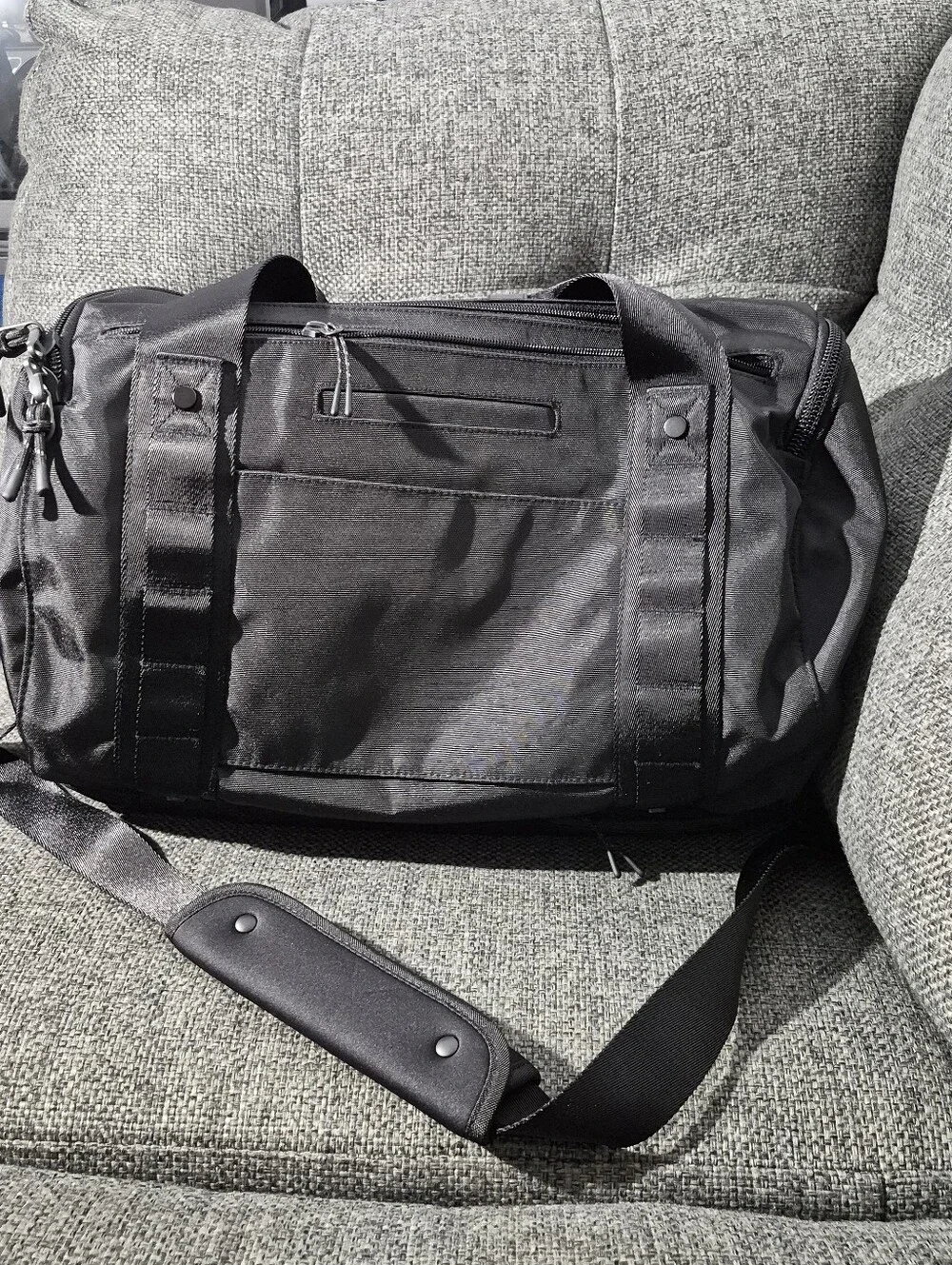 Dagne Dover Medium Denver Convertible Duffle In Color Onyx - Picture 5 of 8
